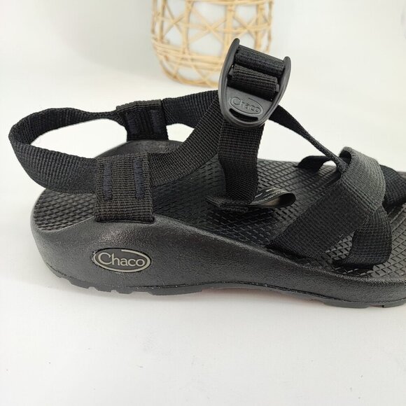 Chaco Woman's Z/Cloud 2 Black Cushion Sandals Size  6 US - Picture 9 of 9